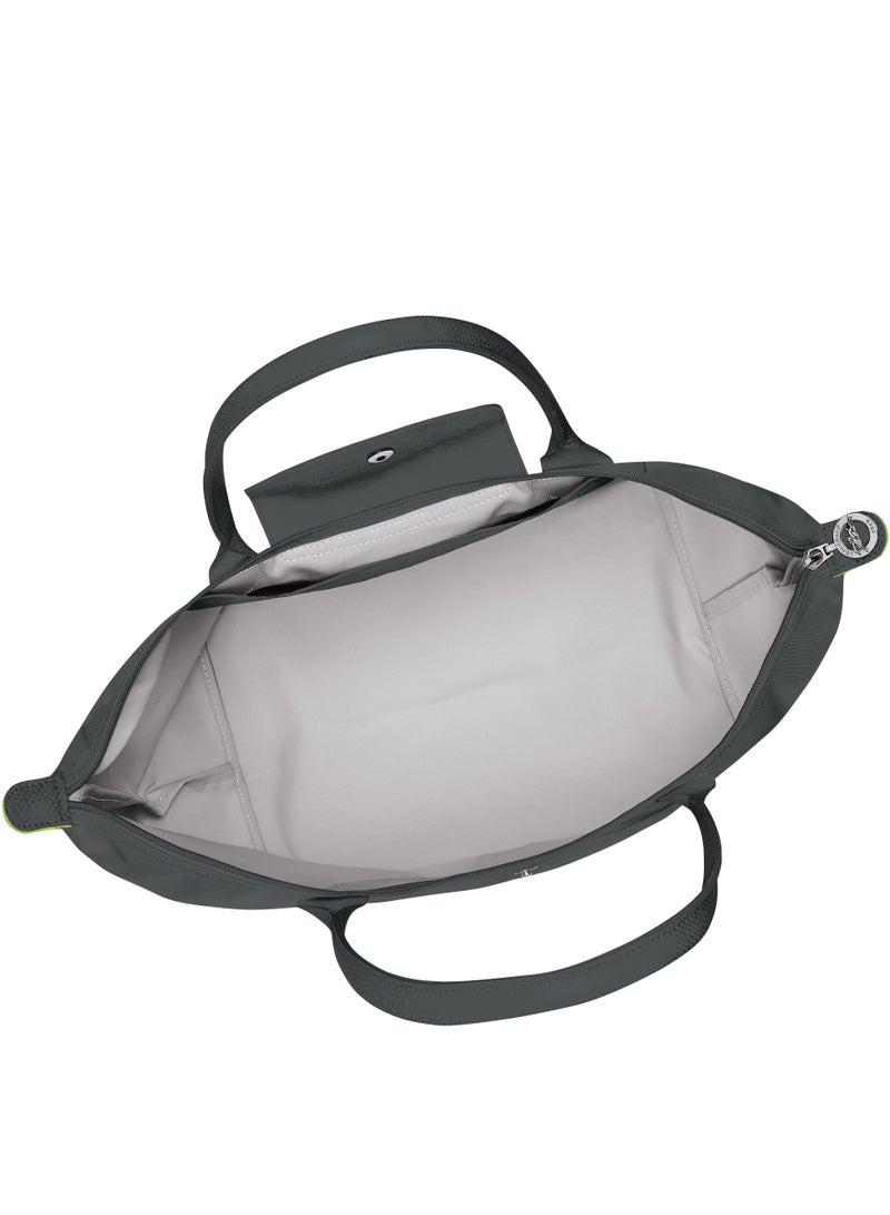 Longchamp LE PLIAGE GREEN L TOTE BAG Graphite - Recycled Canvas  Women's handbag shoulder bag  - Image 5