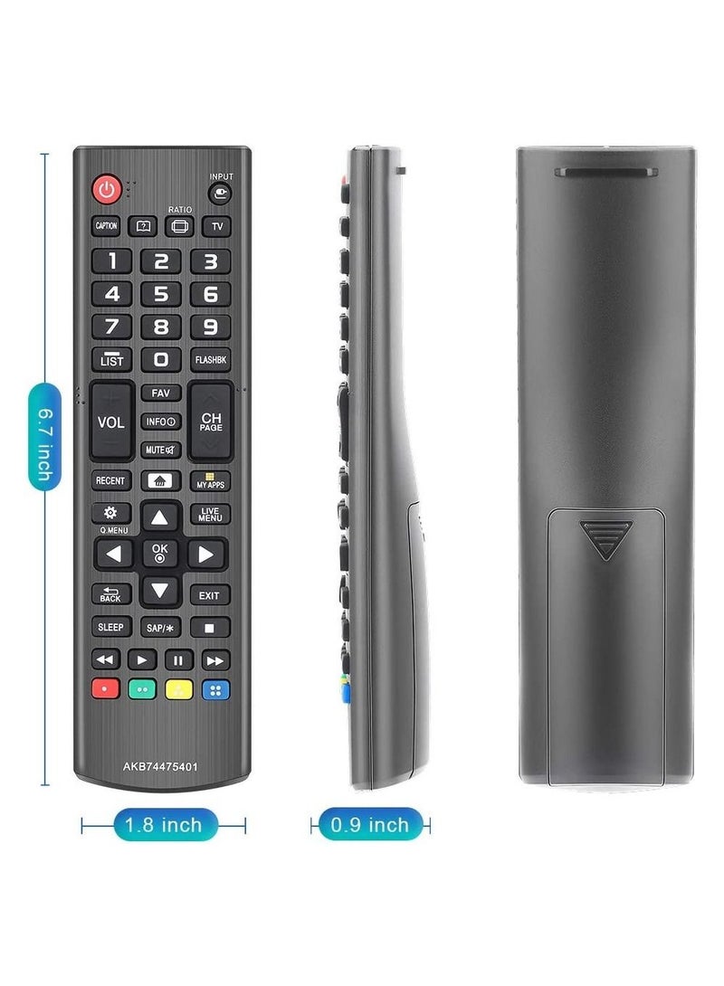 IAF AKB74475401 Remote Control Compatible Replacement for LG TV 43LF5900 43UF6400 43UF6430 43UF6800 43UF6900 - Image 2