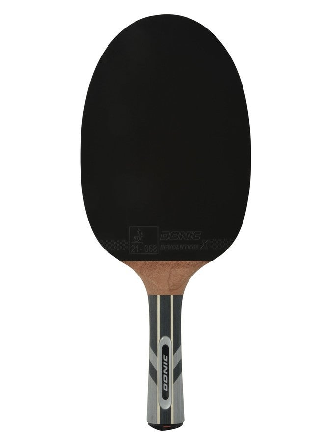 Schildkröt Wood Donic Waldner 5000 Table Tennis Bat, Red - Image 1