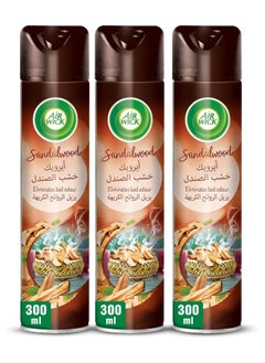 Air Wick Air Freshener Sandalwood 300ml Pack of 3  - Image 1
