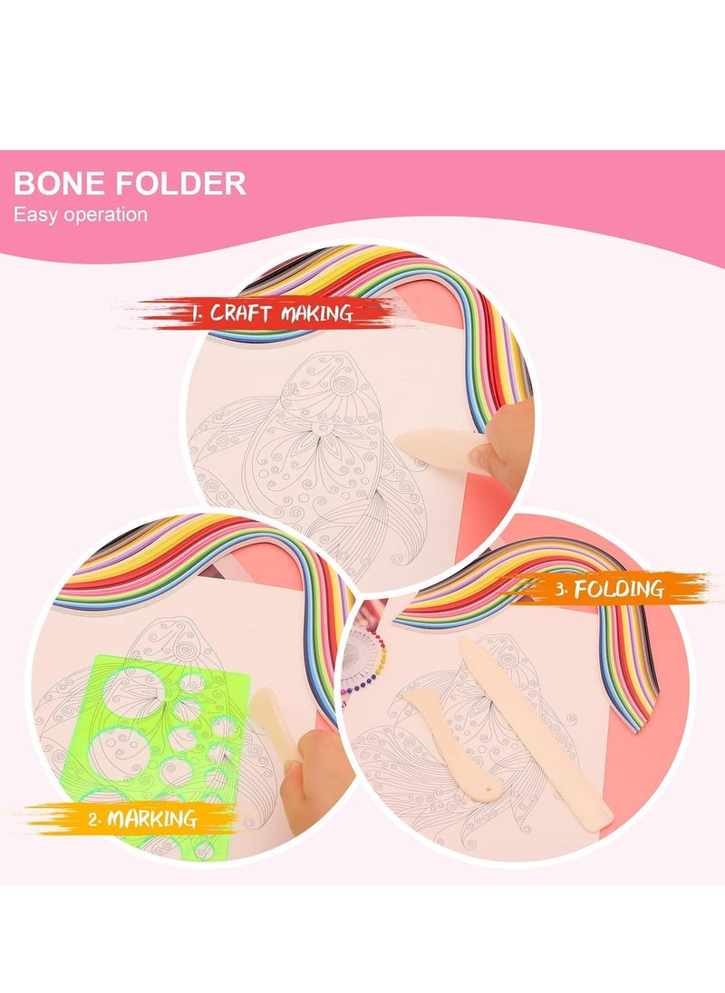 Excefore Paper Quilling Slotted Kit, Assorted Sizes Rolling Curling Quilling Needle Pen for Art DIY Paper Card Making Project Tools 14 Pieces…  - Image 5