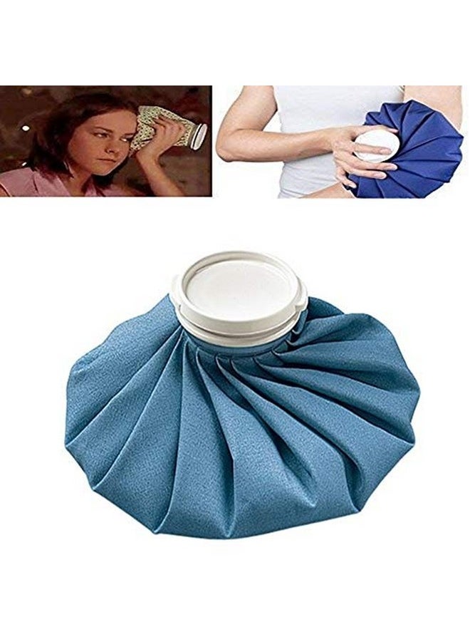 Debire - Cold Ice Pack Bag Reusable Hot And Cold Water Bag For Sports Injuries Treatment, First Aid Hot & Cold Therapy And Pain Relief (Multicolored & Design)(9" Inch) - Image 1