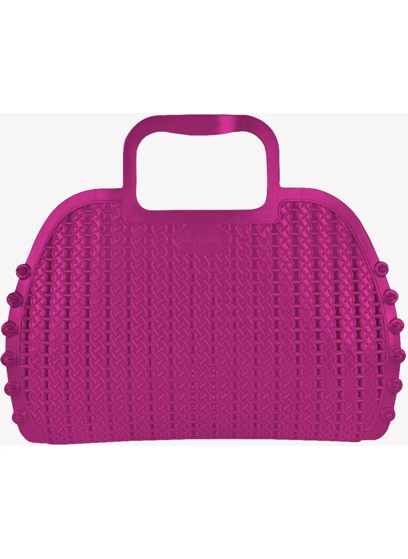 Ayyıldız Aykasa 221026 Purple Foldable Beach Bag