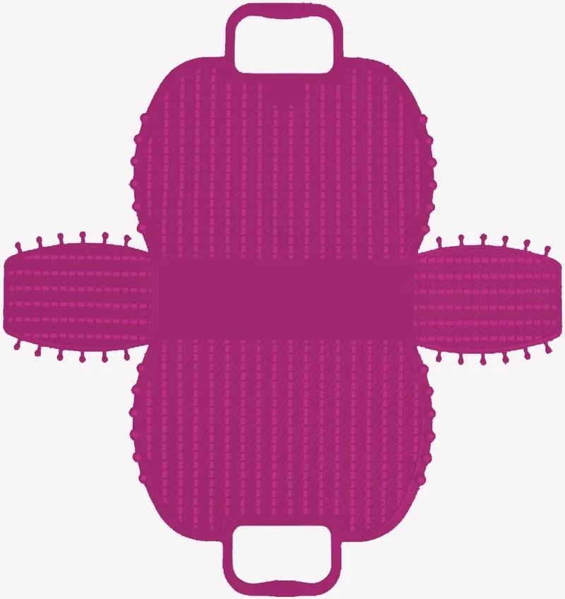 اي يلديز Aykasa 221026 Purple Foldable Beach Bag