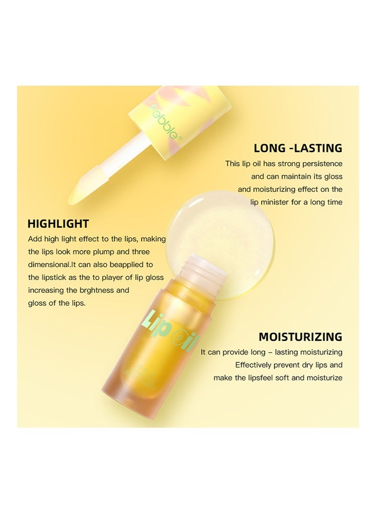 فيبيل زيت الشوفان للشفاه - مرطب ، ممتلئ ، علاج شفاه طبيعي 100٪ للشفاه الجافة والمتشققة - زيت شفاه مغذي بعمق ، ترطيب طويل الأمد ، زيت شفاه عضوي - Image 3