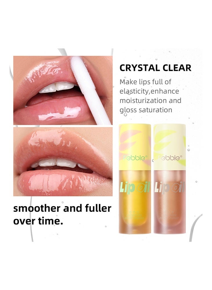 فيبيل زيت الشوفان للشفاه - مرطب ، ممتلئ ، علاج شفاه طبيعي 100٪ للشفاه الجافة والمتشققة - زيت شفاه مغذي بعمق ، ترطيب طويل الأمد ، زيت شفاه عضوي - Image 5