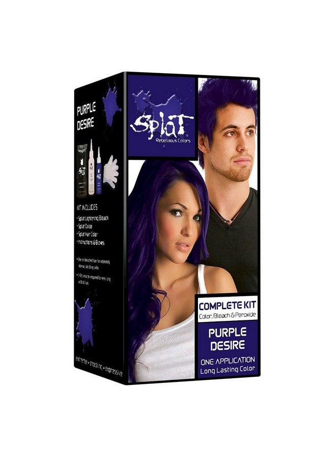 SPLAT مجموعة صبغة الشعر الكاملة الأصلية من Purple Desire - Image 3