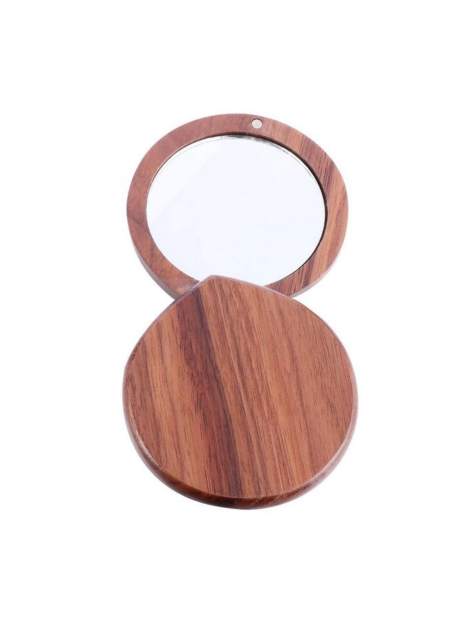 Wooden Compact Mirror Portable Makeup Mirror Pocket Mirror Handheld Travel Mirror For Purses - pzsku/Z0BEA7D1A16242F9B7F3DZ/45/_/1730894411/2fbc5225-5dac-432e-916e-074e9beaf221