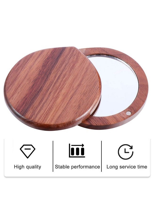 Wooden Compact Mirror Portable Makeup Mirror Pocket Mirror Handheld Travel Mirror For Purses - pzsku/Z0BEA7D1A16242F9B7F3DZ/45/_/1730894412/88a539dc-84a5-410f-b19e-81a88c8662b3