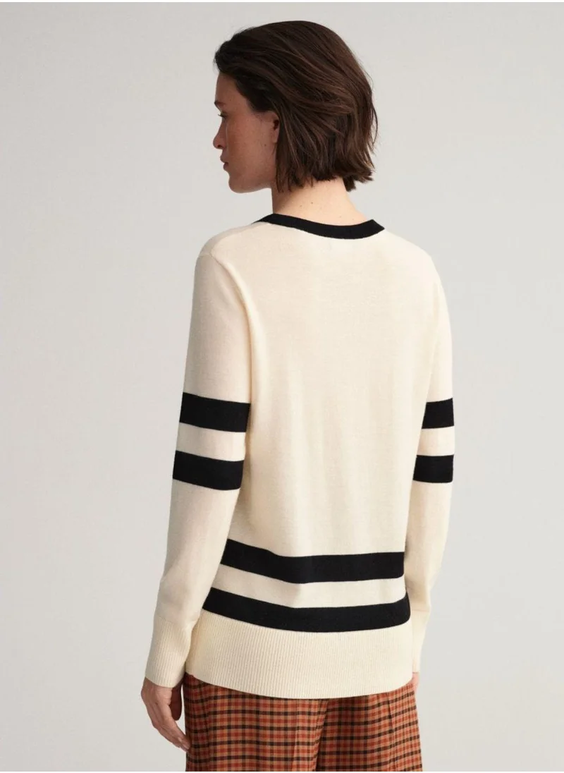 غانت Gant Collegiate Crew Neck Sweater