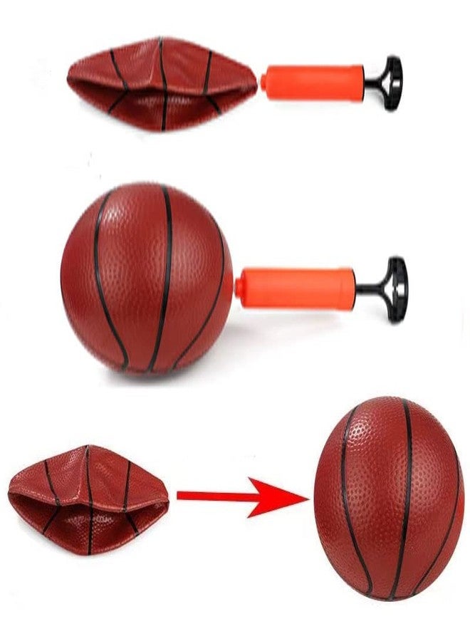 CZLCD 6Pces Soft Sports Balls Set for Kids Various Size of Soccer Ball, Basketball, Football,Tennis Ball,Volleyball with Large Free Bag and Hand Pump - Image 4