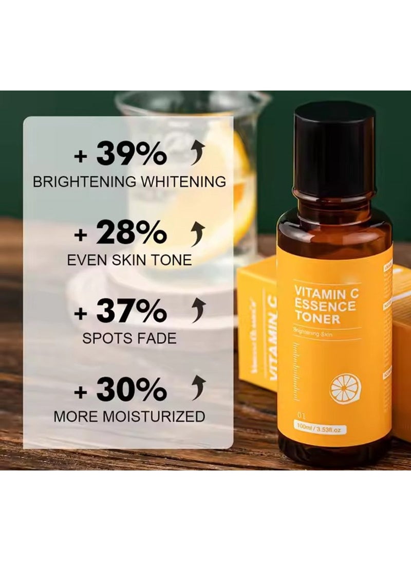فايبرنت جلامور تونر فيتامين سي لتبييض البشرة ومحاربة الشيخوخة والتجاعيد وتفتيح البشرة 100 مل - Image 5