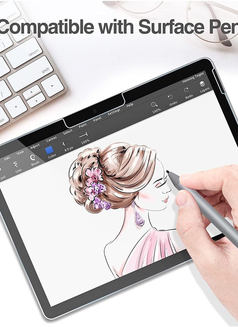 Generic - (عبوة من قطعتين) واقي شاشة من الزجاج المقوى متوافق مع Microsoft Surface Go 4 (2023)/Surface Go 3 (2021)، Surface GO 2 (2020)، Surface Go (2018) - Image 1
