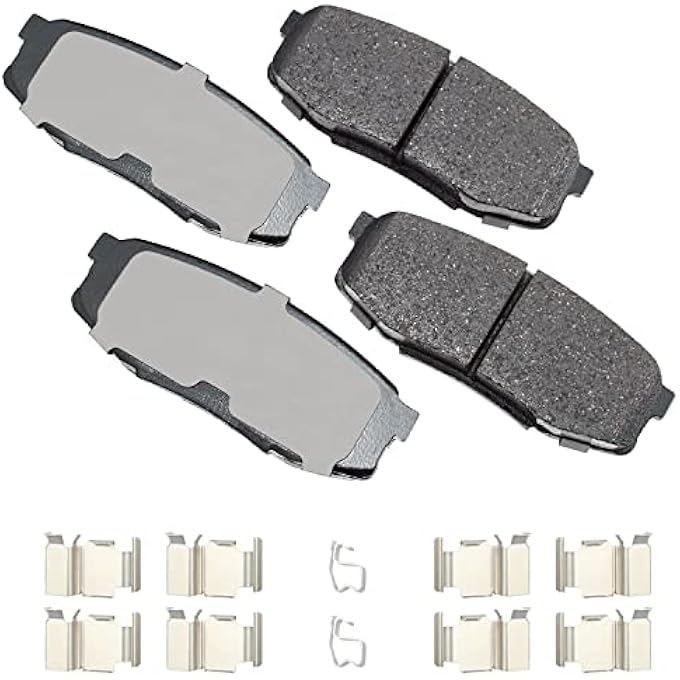 Akebono ACT1304A UltraPremium Ceramic Rear Disc Brake Pads