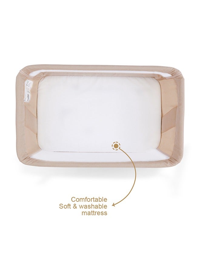 TEKNUM سرير جانبي متعدد الاستخدامات للأطفال من 0-4 سنوات وحزمة توسيع أريكة - عاجي - Image 5