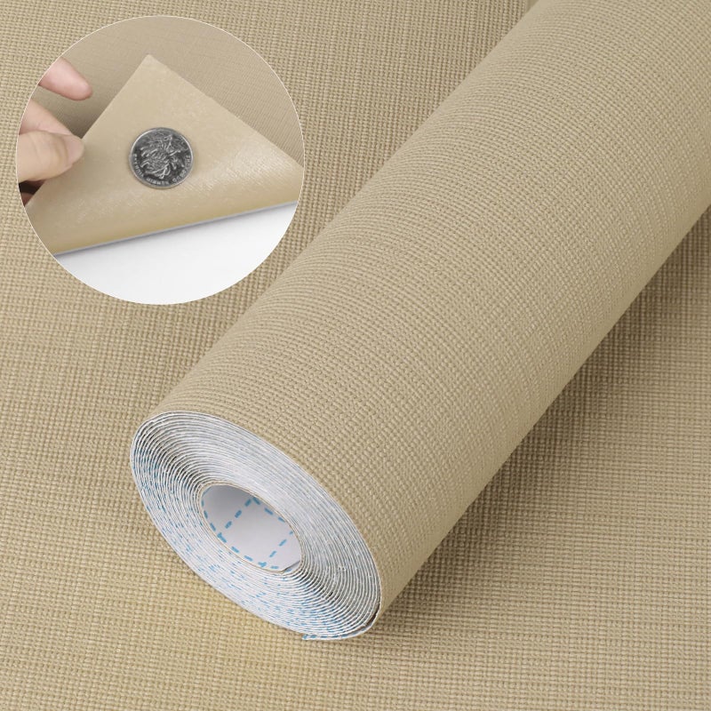 HooTown self Adhesive Shelf Liner (Khaki, 11.8 x 118.1 inches) - Image 1