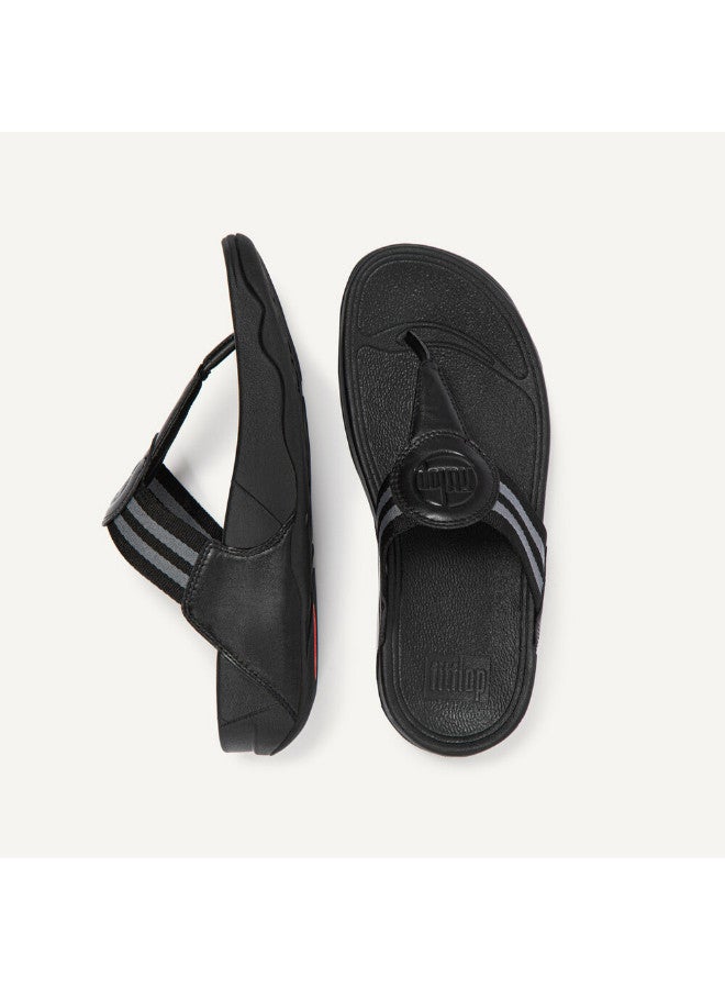 FitFlop 049-662 صندل نسائي من Fitflop Walkstar Dx4-090 باللون الأسود - Image 5