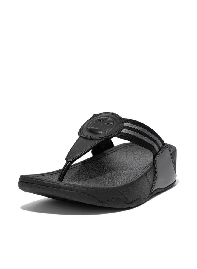 FitFlop 049-662 صندل نسائي من Fitflop Walkstar Dx4-090 باللون الأسود - Image 1