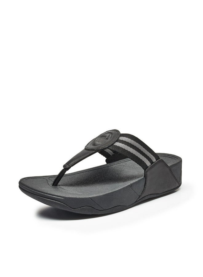 FitFlop 049-662 صندل نسائي من Fitflop Walkstar Dx4-090 باللون الأسود - Image 2