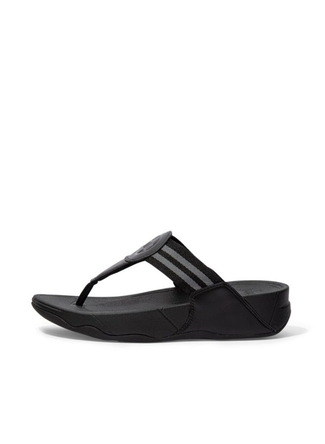 FitFlop 049-662 صندل نسائي من Fitflop Walkstar Dx4-090 باللون الأسود - Image 3