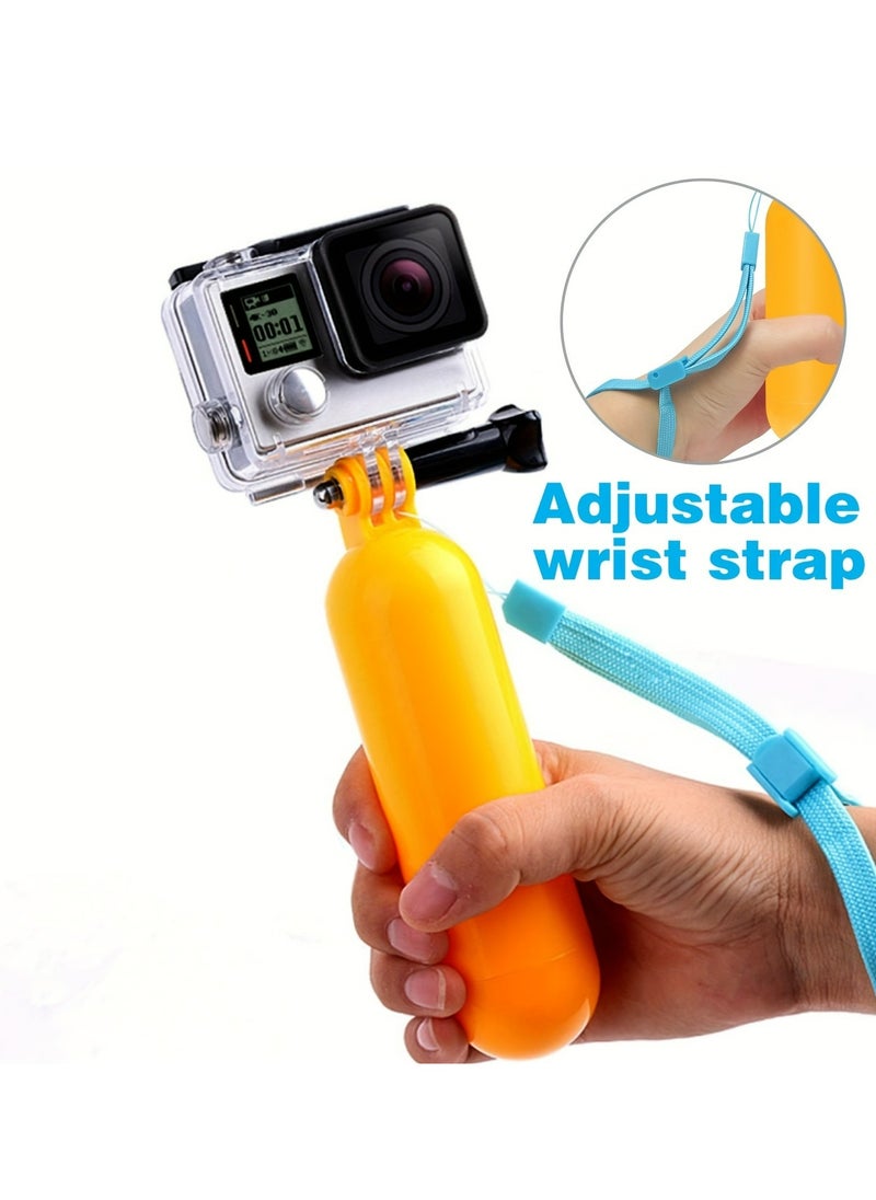 Generic - Action Camera Selfie Stick Floating Hand Grip,Float Above the Waves with the Waterproof Handheld Selfie Stick for Gopro ect Action Cameras!(not included camera) - Image 1