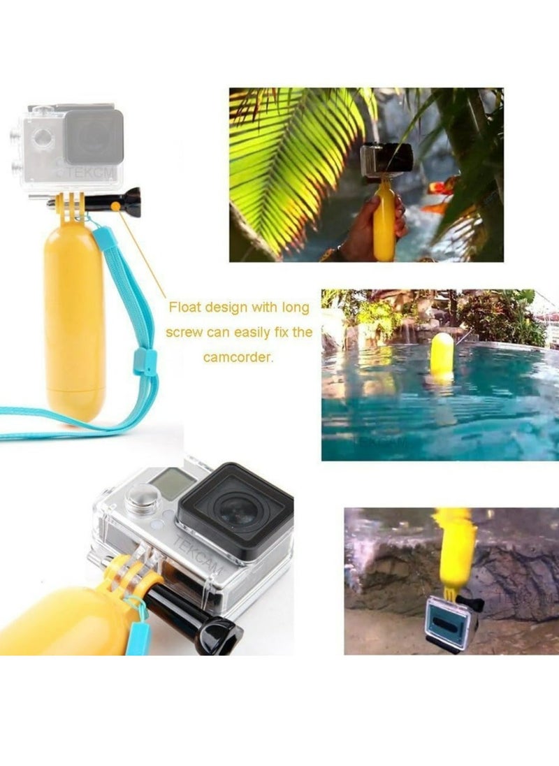 Generic - Action Camera Selfie Stick Floating Hand Grip,Float Above the Waves with the Waterproof Handheld Selfie Stick for Gopro ect Action Cameras!(not included camera) - Image 1