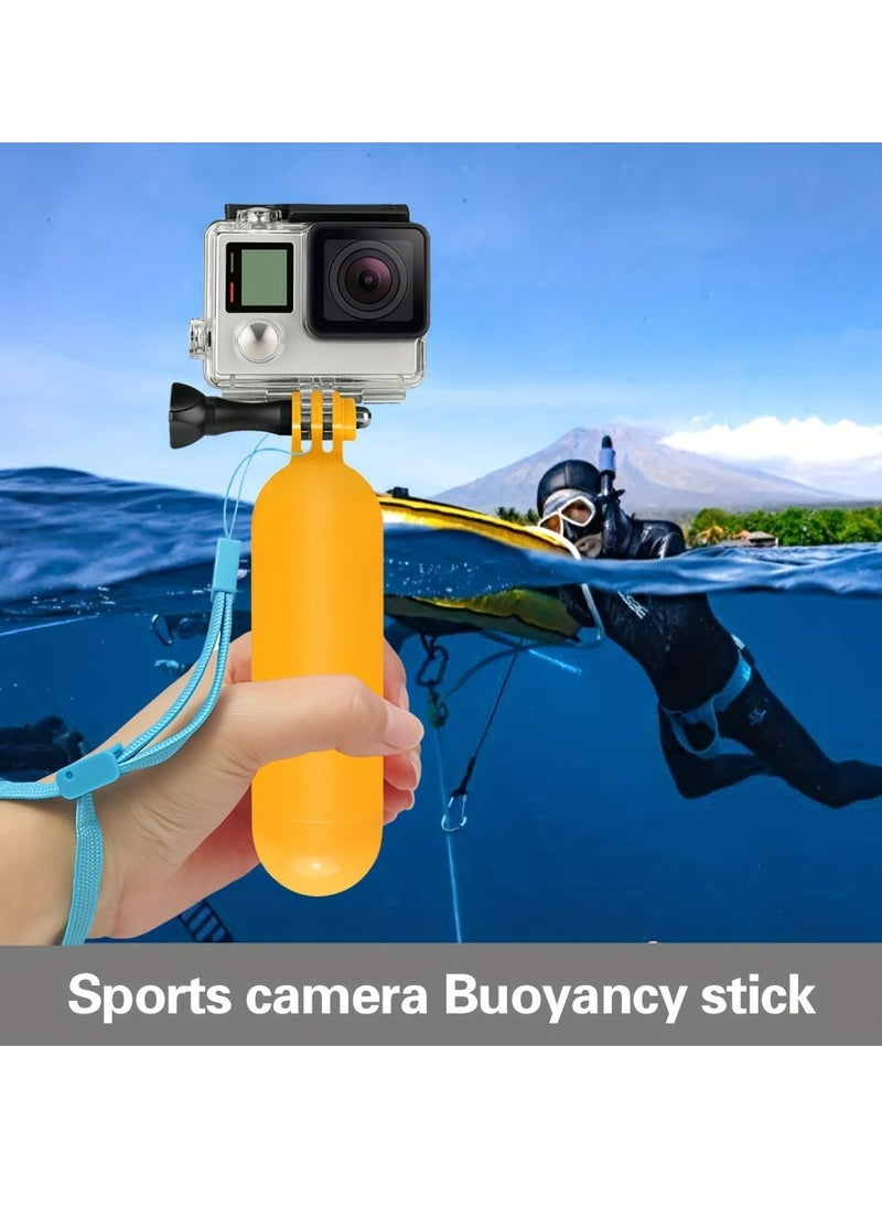 Generic - Action Camera Selfie Stick Floating Hand Grip,Float Above the Waves with the Waterproof Handheld Selfie Stick for Gopro ect Action Cameras!(not included camera) - Image 1