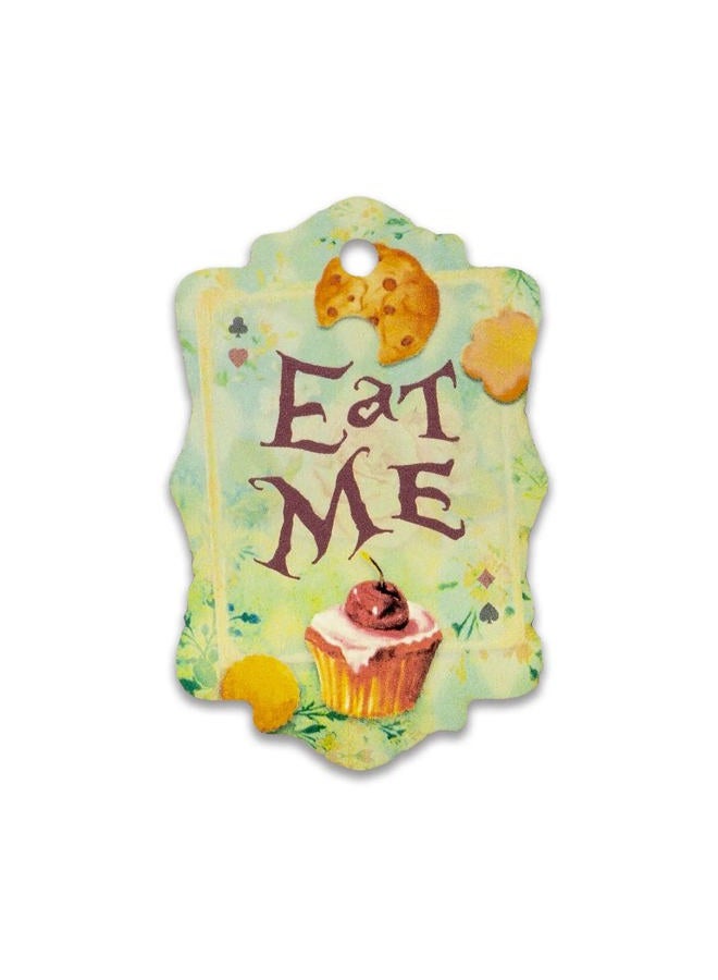 Summer-Ray.com Summer-Ray 50pcs Alice in The Wonderland Theme Gift Tags Favor Tags (Eat Me) - Image 1