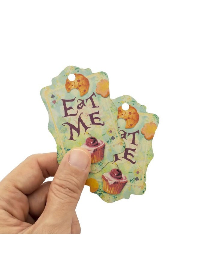 Summer-Ray.com Summer-Ray 50pcs Alice in The Wonderland Theme Gift Tags Favor Tags (Eat Me) - Image 3