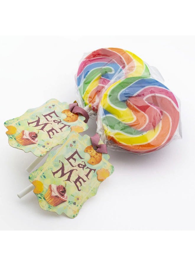 Summer-Ray.com Summer-Ray 50pcs Alice in The Wonderland Theme Gift Tags Favor Tags (Eat Me) - Image 2