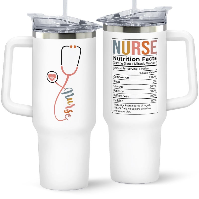 SUCHAGIFT Nurse Gifts for Women Nurses Week Gifts Gift for Nurses Nurse Rn Lpn Practitioner Gift for Women Retirement Birthday Graduation Appreciation Nursing Student Ideas 40 Oz Tumbler