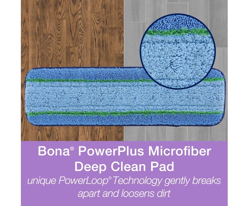 Bona 16.5 Inch 2-Piece Microfiber Pet Floor Mop and Dusting Pad - Image 5
