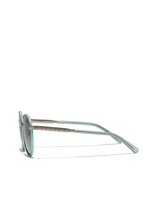 بلاك أوت بلاك آوت فيرني، نظارات شمسية دائرية نسائية مع حماية ٤٠٠ يو في - Image 3