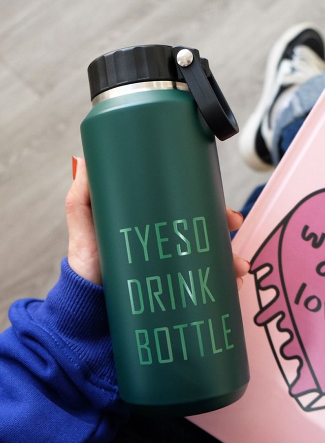 TYESO Outdoor Travel Cup Drinking Stainless Steel Vacuum Flask Sport Bottle 304 Stainless Steel - Image 2