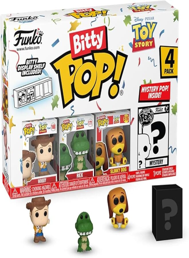 Funko Bitty Pop! Disney: Toy Story - Woody 4pk