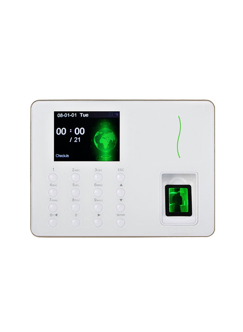 ZKTeco Time Clock for Employees, Attendance Machine Face Recognition Time Clock Biometric Time Clock Password Punch Time Clock,Password Punching in One,Office Time Clock - Image 1