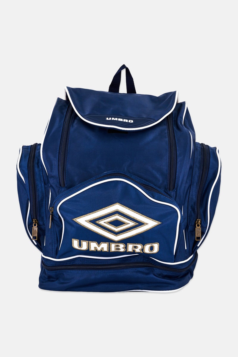 umbro Men Brand Logo Backpack, Navy - Image 1