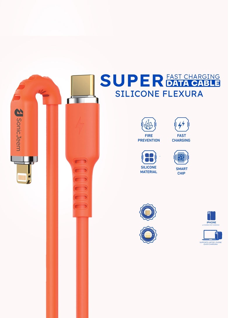 SONIC JEEM Silicone Flexure Super Data Cable IPhone SJ116B - Image 2