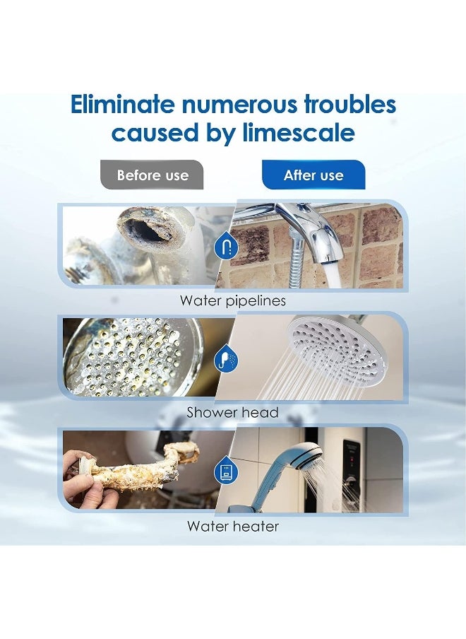 Waterdrop Waterdrop AP431 AP430SS Whole House Scale Inhibitor Filter, Heater Softener System, Prevent Scale Build Up On Hot Water Heaters, Pipes and Boilers  - Image 3