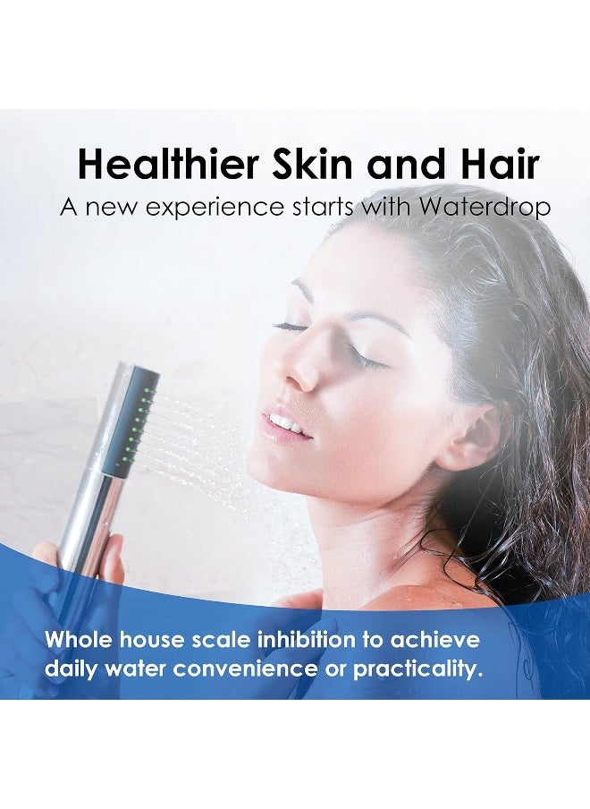 Waterdrop - Waterdrop AP431 AP430SS Whole House Scale Inhibitor Filter, Heater Softener System, Prevent Scale Build Up On Hot Water Heaters, Pipes and Boilers - Image 1