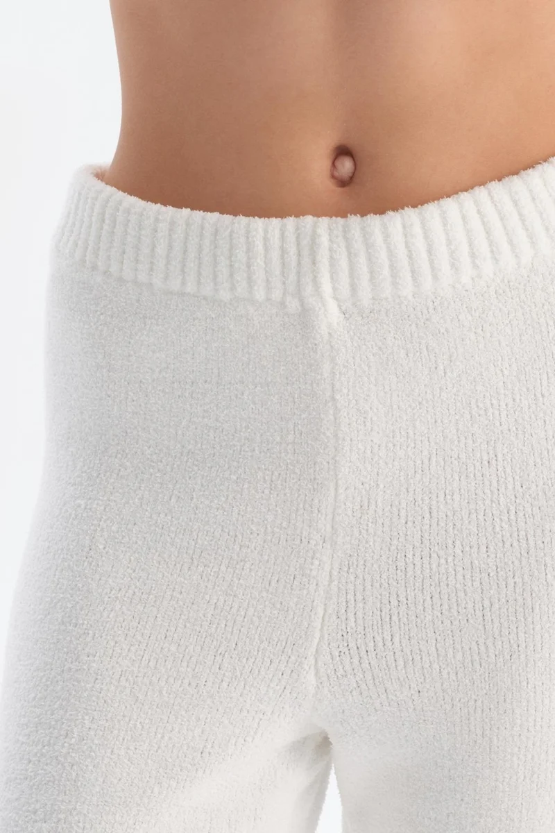داجي White Fleece Trousers