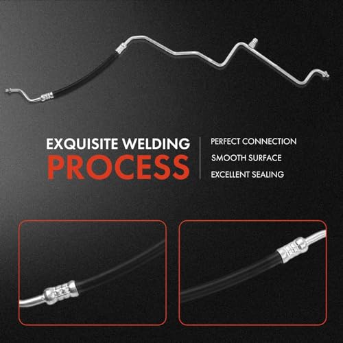 A-Premium A/C Liquid Line Hose Assembly Compatible with Chevrolet Silverado 1500 2014-2018, Cheyenne 2014, GMC Sierra 1500 2014-2018, Condenser to Evap, Without Orifice Tube - Image 5