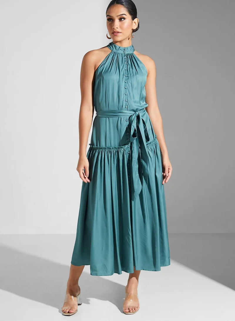 RITU KUMAR Halter Neck Dress for Women | Best Price KSA