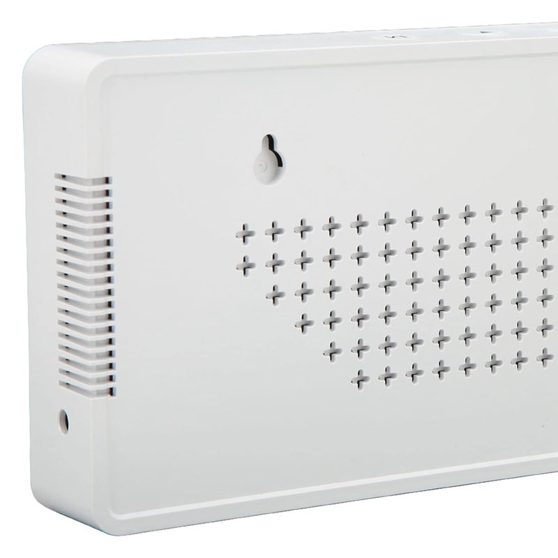 Digital Decibel Meter 30 130dBA LED Display Thermometer Hygrometer Clock USB Charging ABS - Image 3