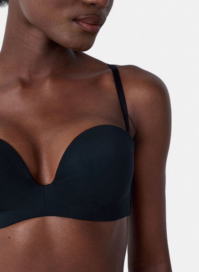 Etam Microfiber Push-Up Strapless Bra - Image 5
