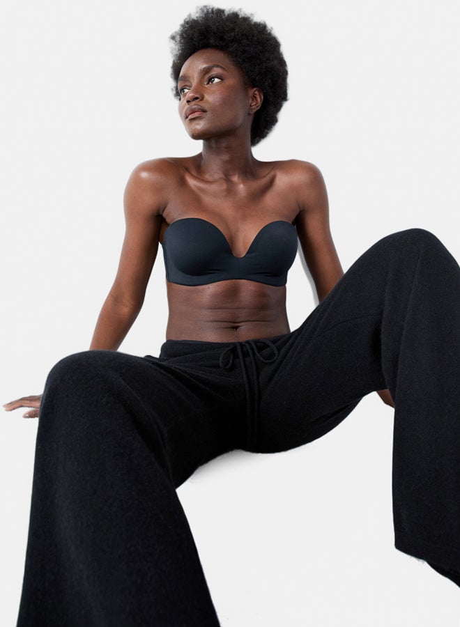 Etam Microfiber Push-Up Strapless Bra - Image 2