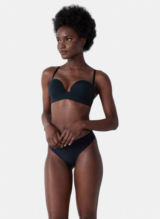 Etam Microfiber Push-Up Strapless Bra - Image 4