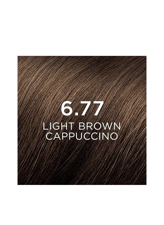 Phyto - Phytocolor Permanent Hair Color 6.77 Light Brown Cappucino - Image 1