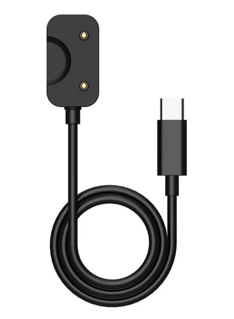 1PCS كابل شحن مغناطيسي من نوع-C 5V 1000MA شاحن سريع مع وصلة لتوصيله بملحقات Samsung Galaxy Fit3 R390، متين بطول 1 متر - Image 1
