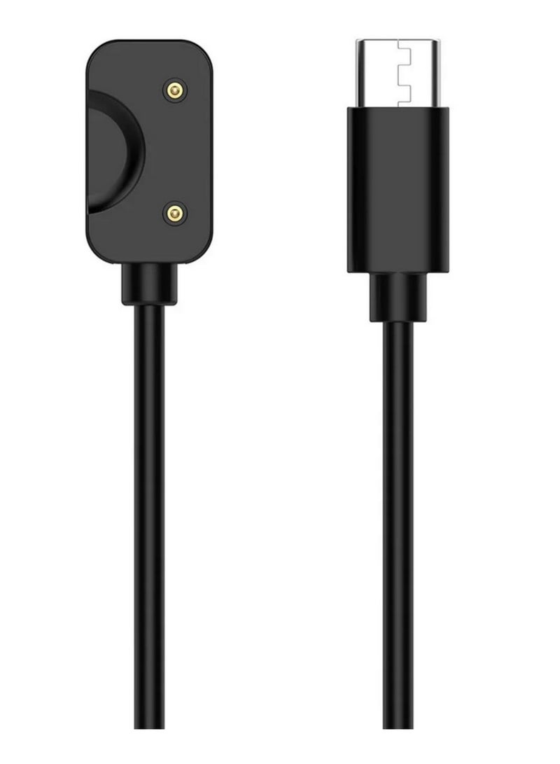 1PCS كابل شحن مغناطيسي من نوع-C 5V 1000MA شاحن سريع مع وصلة لتوصيله بملحقات Samsung Galaxy Fit3 R390، متين بطول 1 متر - Image 2